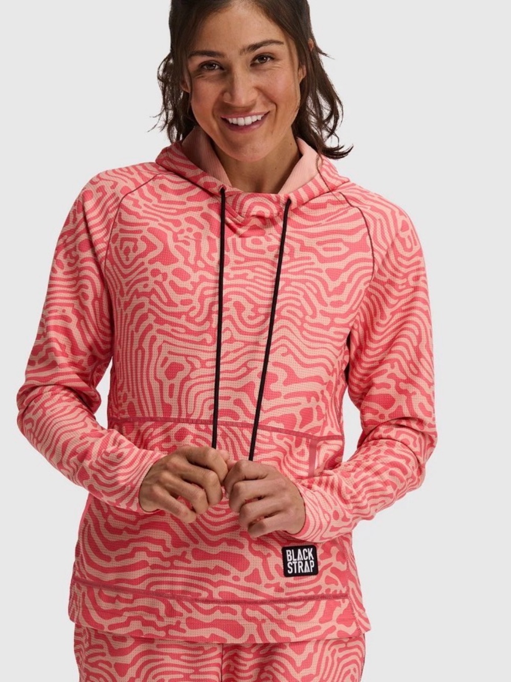 Blackstrap Women’s Baseleisure Hoodie - Inprint Maple